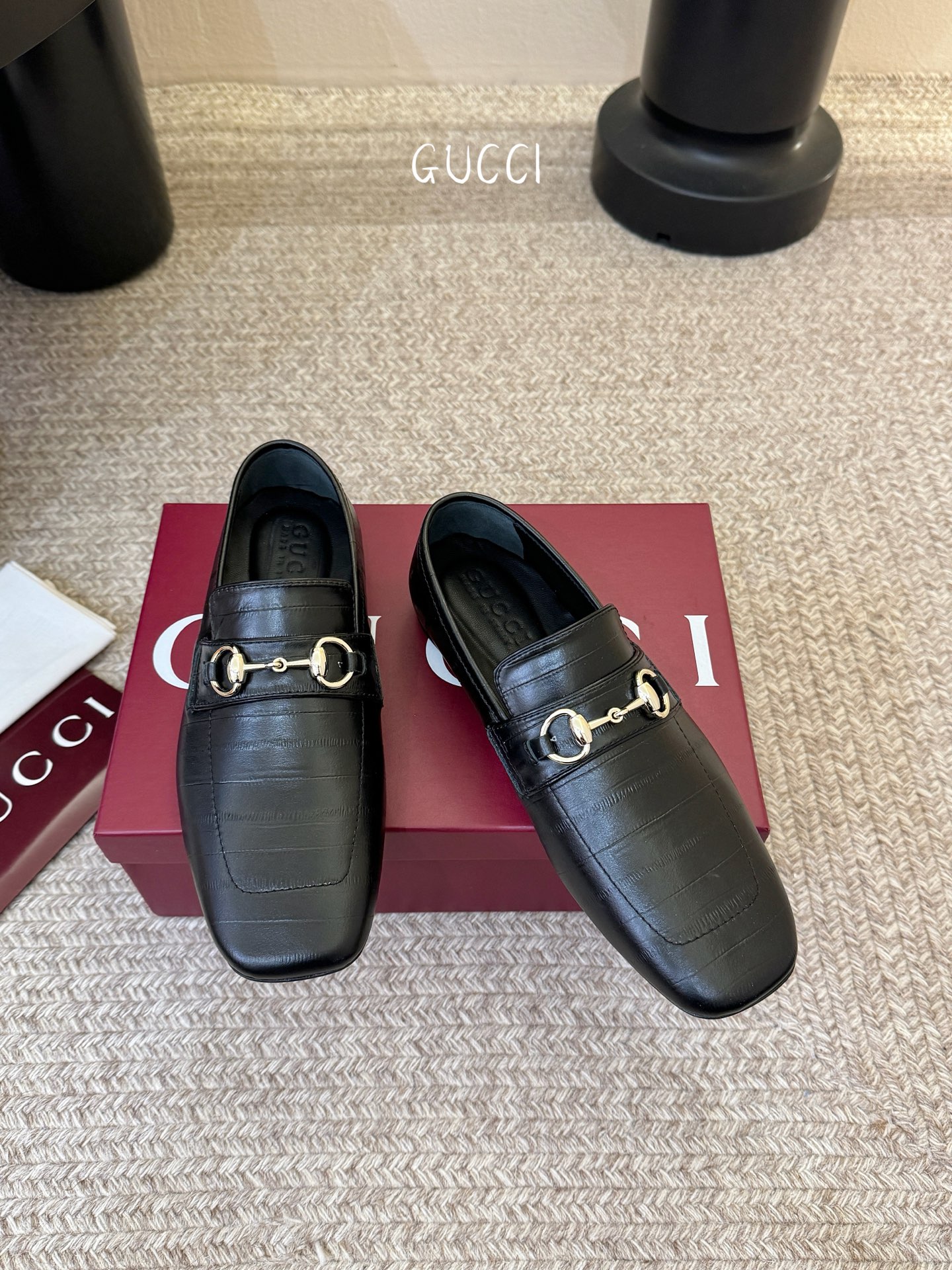 GUCCI·古驰 新款 G家一脚蹬乐福鞋休闲单鞋顶级版本🔝原版购入开发做货👍🏻品牌经典元素为这款精致的古