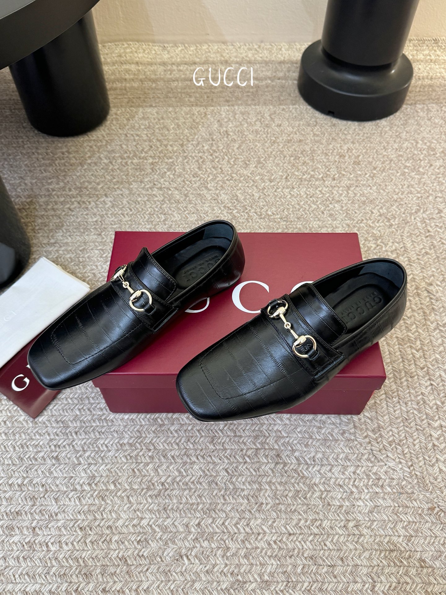 GUCCI·古驰 新款 G家一脚蹬乐福鞋休闲单鞋顶级版本🔝原版购入开发做货👍🏻品牌经典元素为这款精致的古