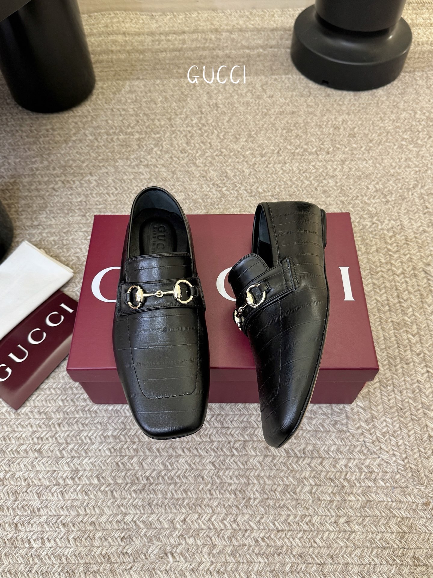 GUCCI·古驰 新款 G家一脚蹬乐福鞋休闲单鞋顶级版本🔝原版购入开发做货👍🏻品牌经典元素为这款精致的古