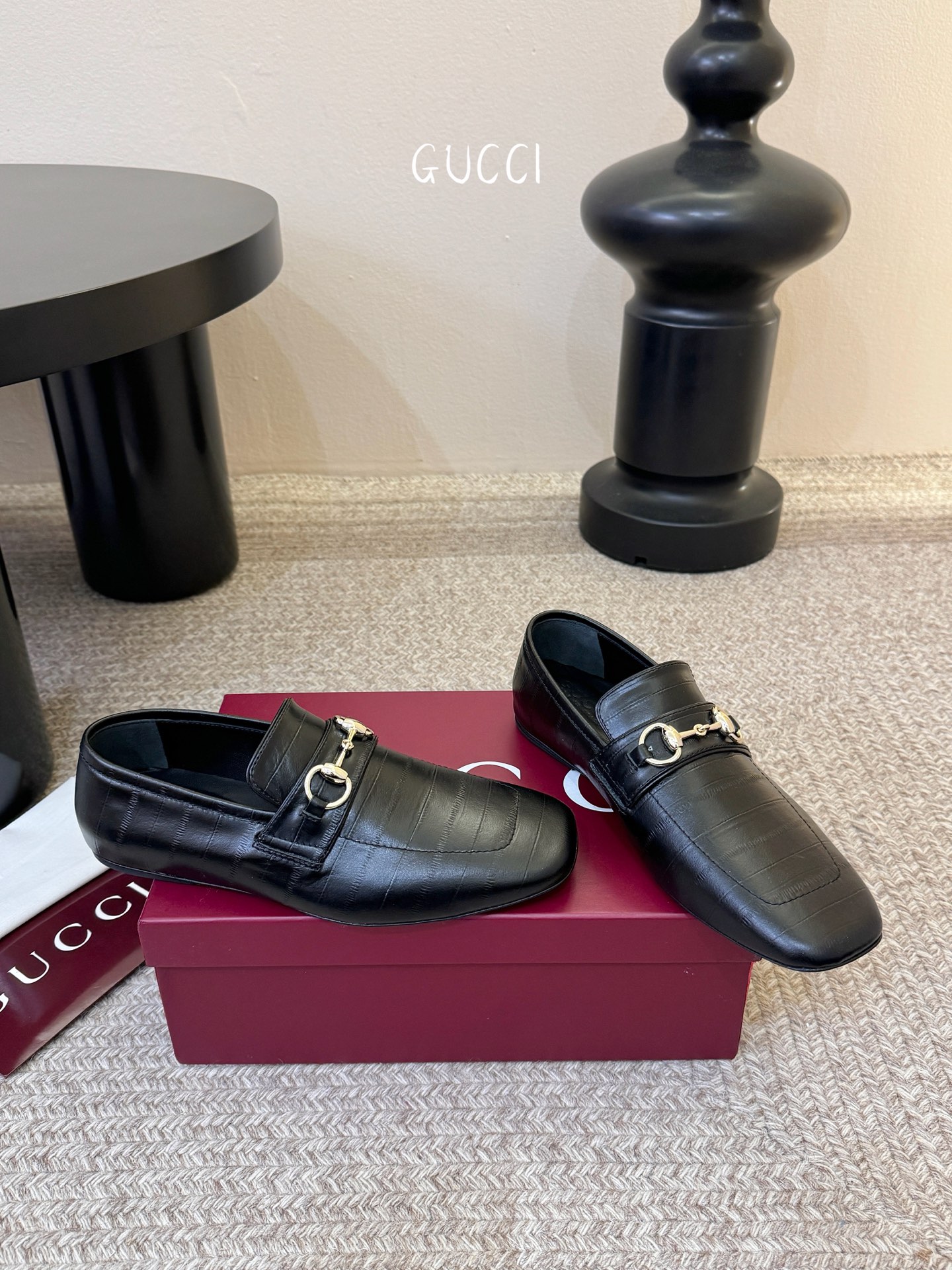 GUCCI·古驰 新款 G家一脚蹬乐福鞋休闲单鞋顶级版本🔝原版购入开发做货👍🏻品牌经典元素为这款精致的古