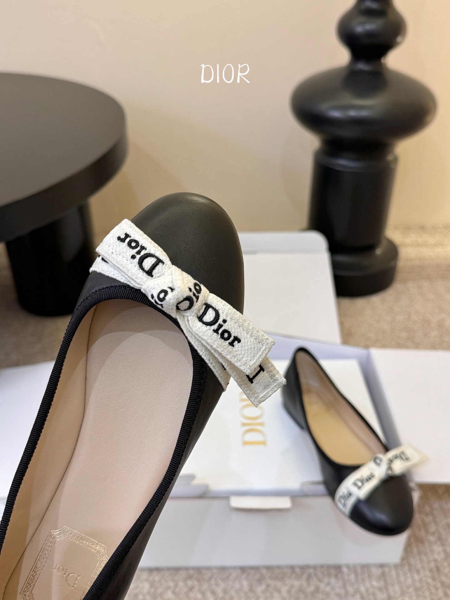 顶级DIO*26ss早春新款蝴蝶结单鞋·芭蕾舞鞋🩰Dior风蝴蝶结芭蕾平底鞋｜优雅永不过时，经典芭蕾鞋型