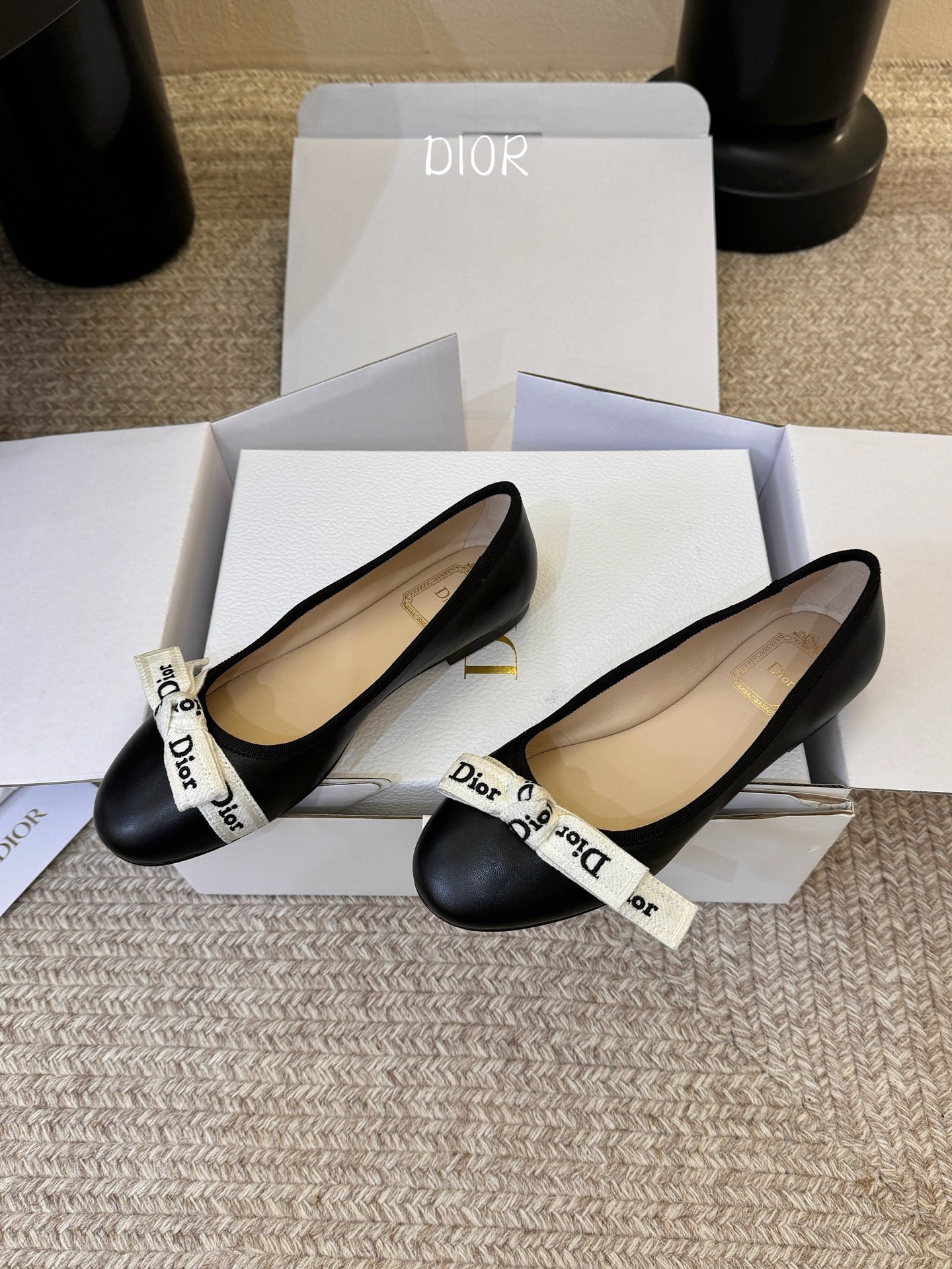 顶级DIO*26ss早春新款蝴蝶结单鞋·芭蕾舞鞋🩰Dior风蝴蝶结芭蕾平底鞋｜优雅永不过时，经典芭蕾鞋型