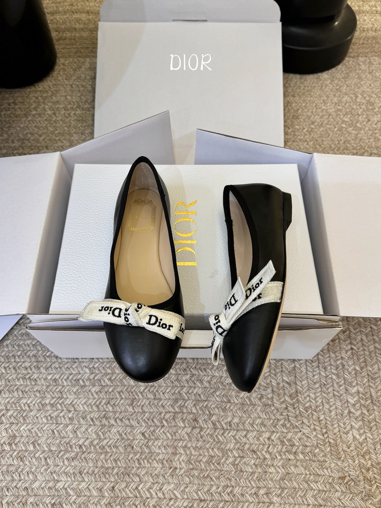 顶级DIO*26ss早春新款蝴蝶结单鞋·芭蕾舞鞋🩰Dior风蝴蝶结芭蕾平底鞋｜优雅永不过时，经典芭蕾鞋型