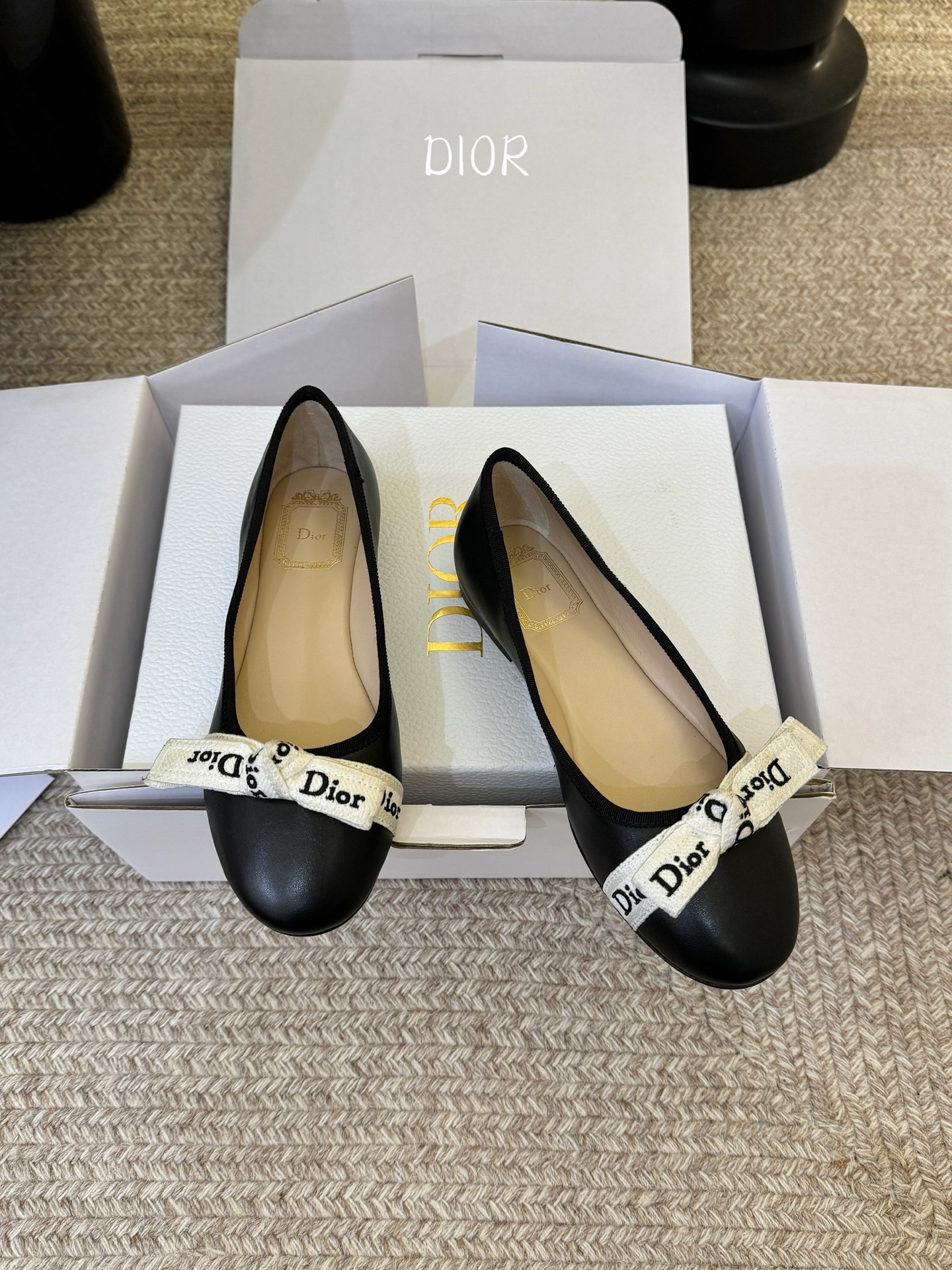 顶级DIO*26ss早春新款蝴蝶结单鞋·芭蕾舞鞋🩰Dior风蝴蝶结芭蕾平底鞋｜优雅永不过时，经典芭蕾鞋型