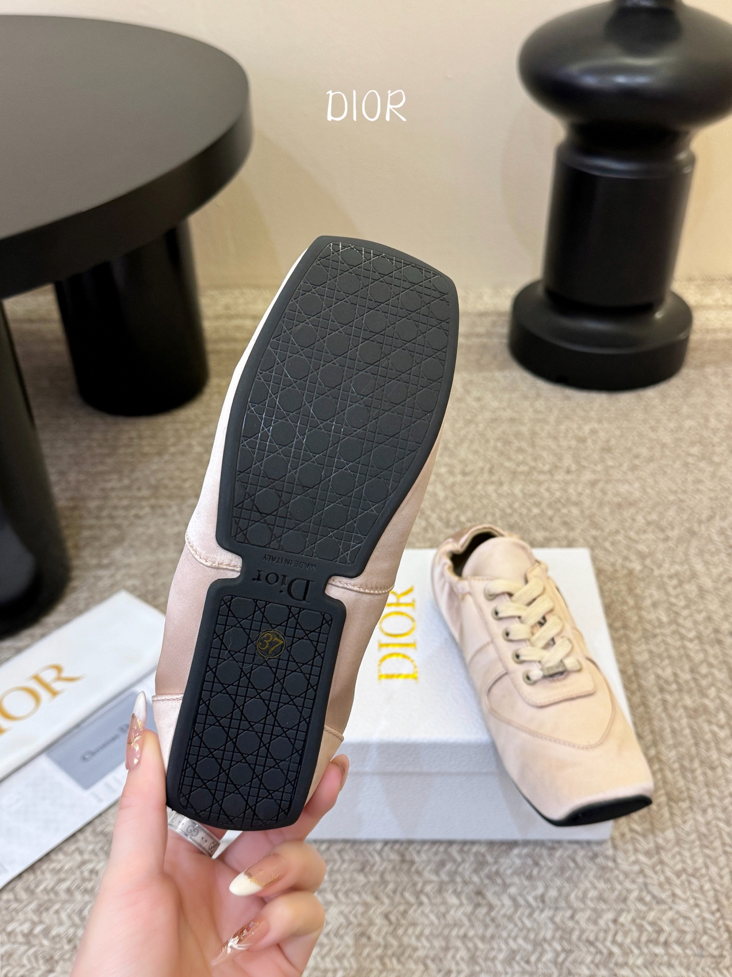 Dior Vibe迪奥2026ss春夏新款 方头休闲运动鞋原版购入开发 做货 细节对版 Dior Cru