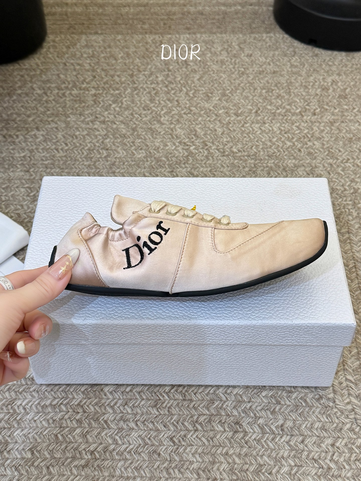 Dior Vibe迪奥2026ss春夏新款 方头休闲运动鞋原版购入开发 做货 细节对版 Dior Cru