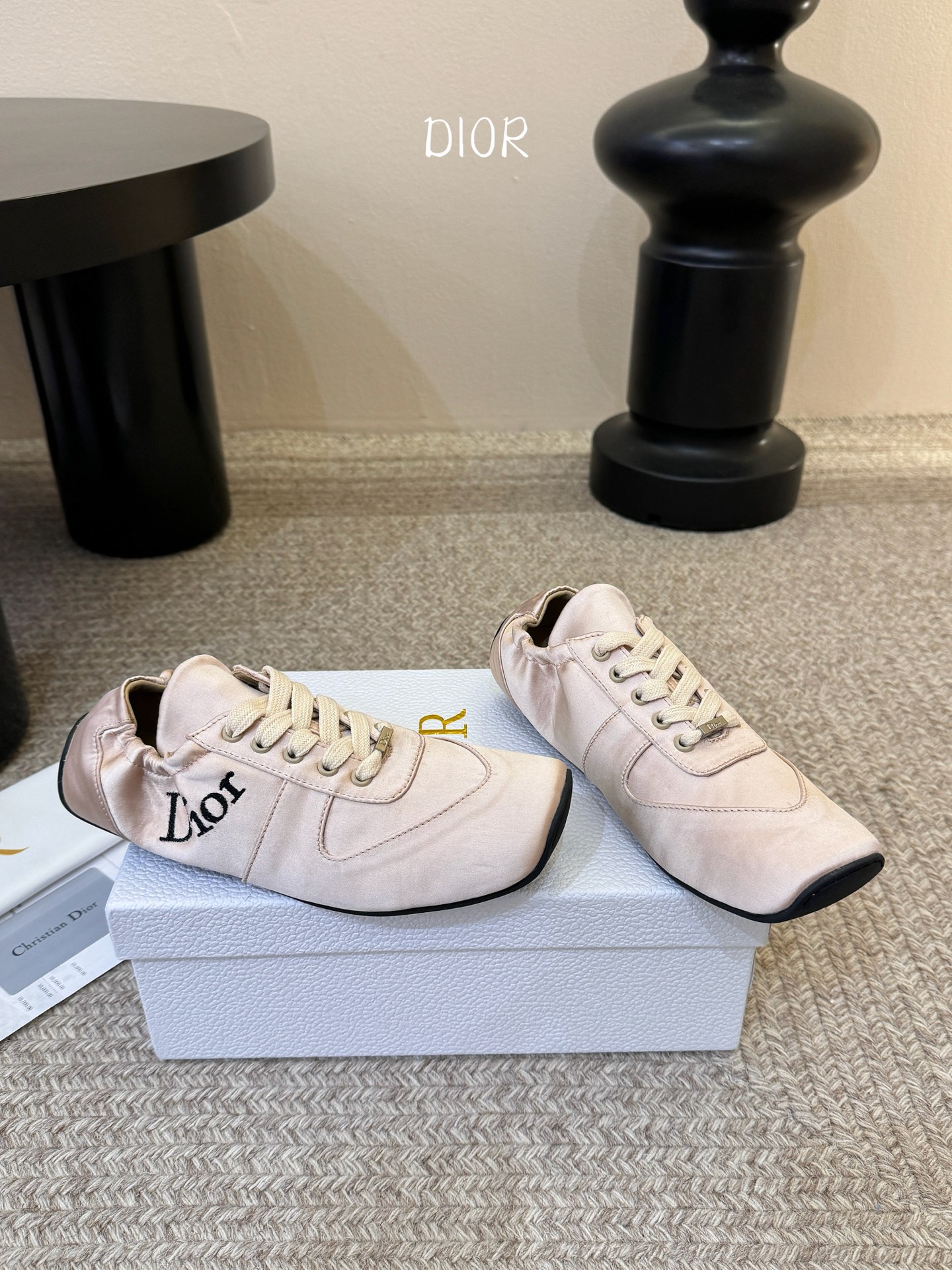 Dior Vibe迪奥2026ss春夏新款 方头休闲运动鞋原版购入开发 做货 细节对版 Dior Cru