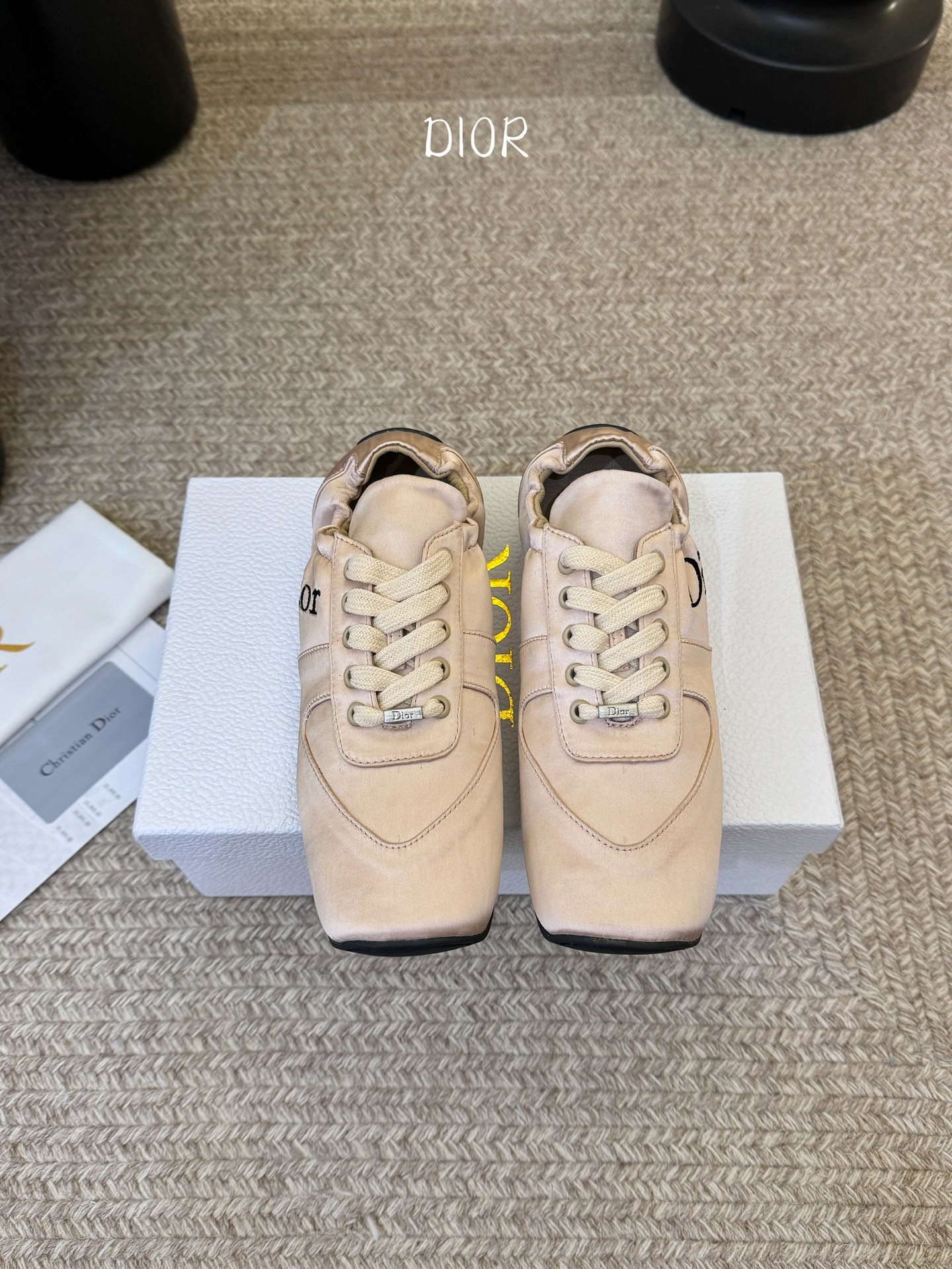 Dior Vibe迪奥2026ss春夏新款 方头休闲运动鞋原版购入开发 做货 细节对版 Dior Cru