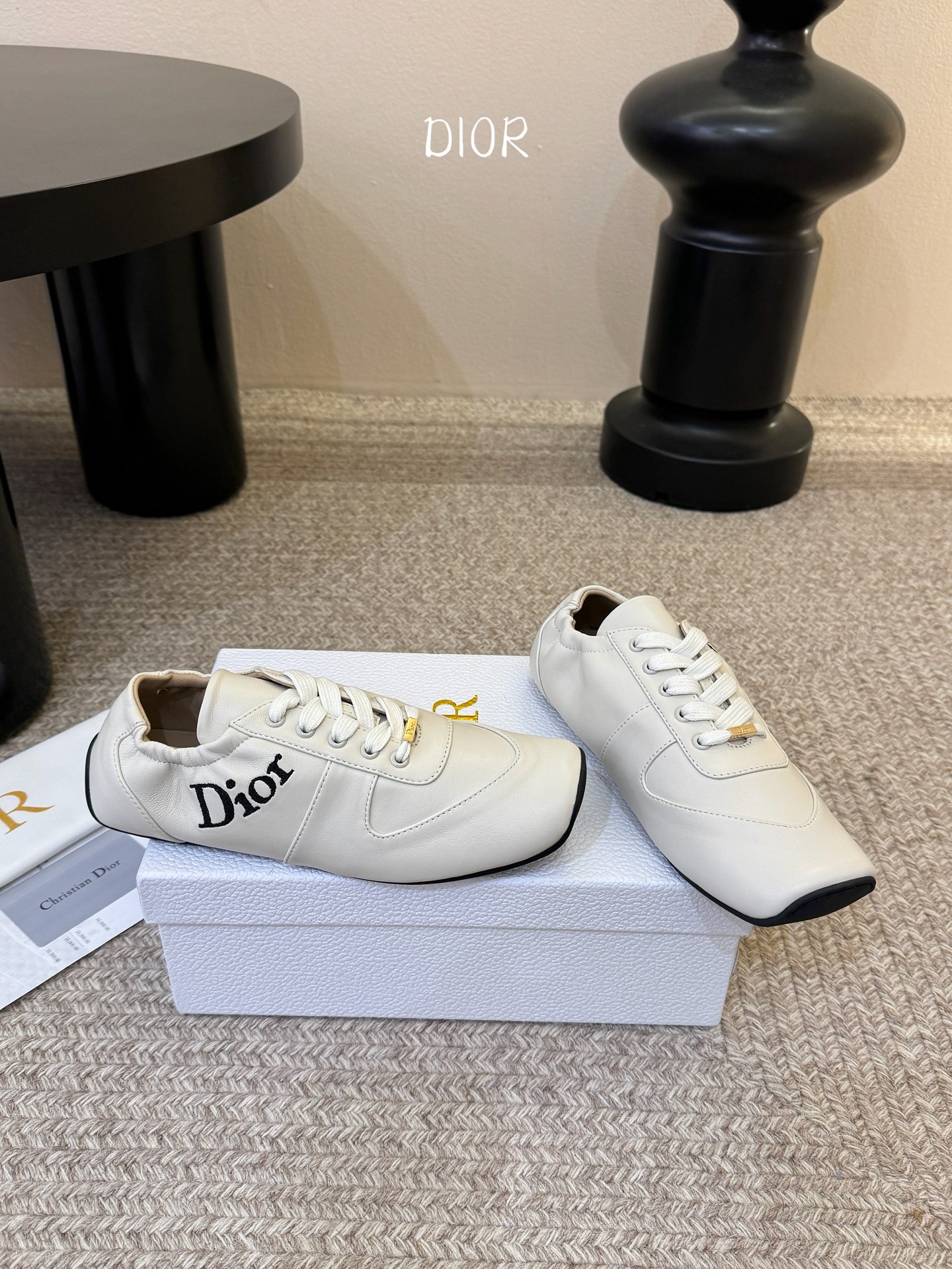 Dior Vibe迪奥2026ss春夏新款 方头休闲运动鞋原版购入开发 做货 细节对版 Dior Cru