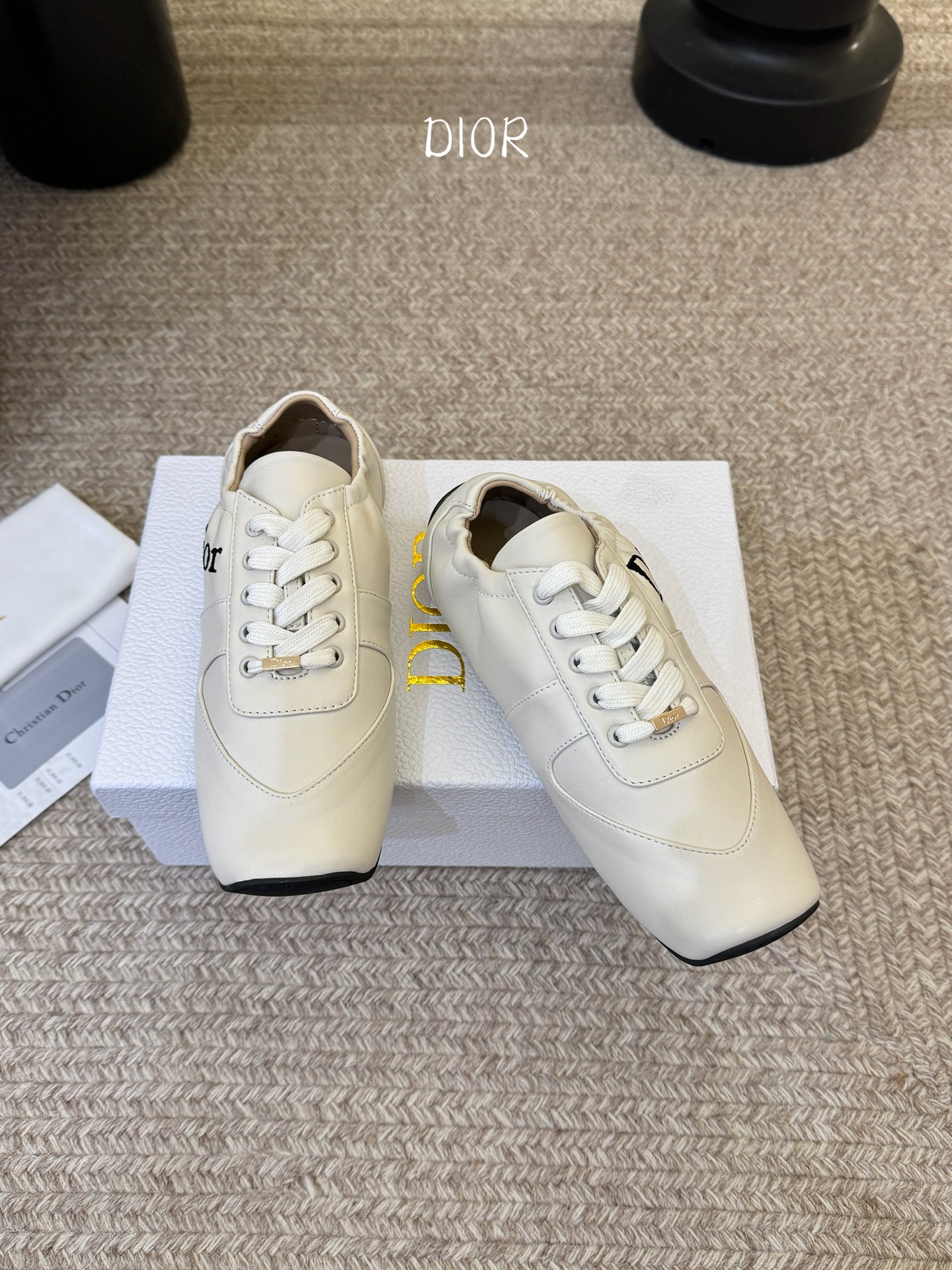 Dior Vibe迪奥2026ss春夏新款 方头休闲运动鞋原版购入开发 做货 细节对版 Dior Cru