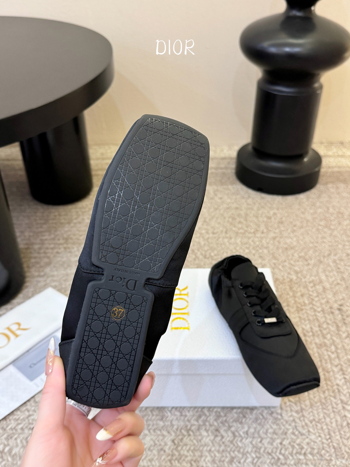 Dior Vibe迪奥2026ss春夏新款 方头休闲运动鞋原版购入开发 做货 细节对版 Dior Cru