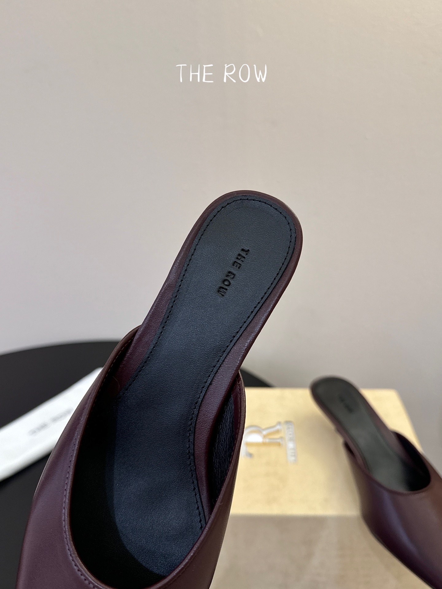 3.5cmThe row新款小众法式尖头性感单鞋女真皮玛丽珍单鞋这双简直就是年度梦中情鞋 年度必入高级感