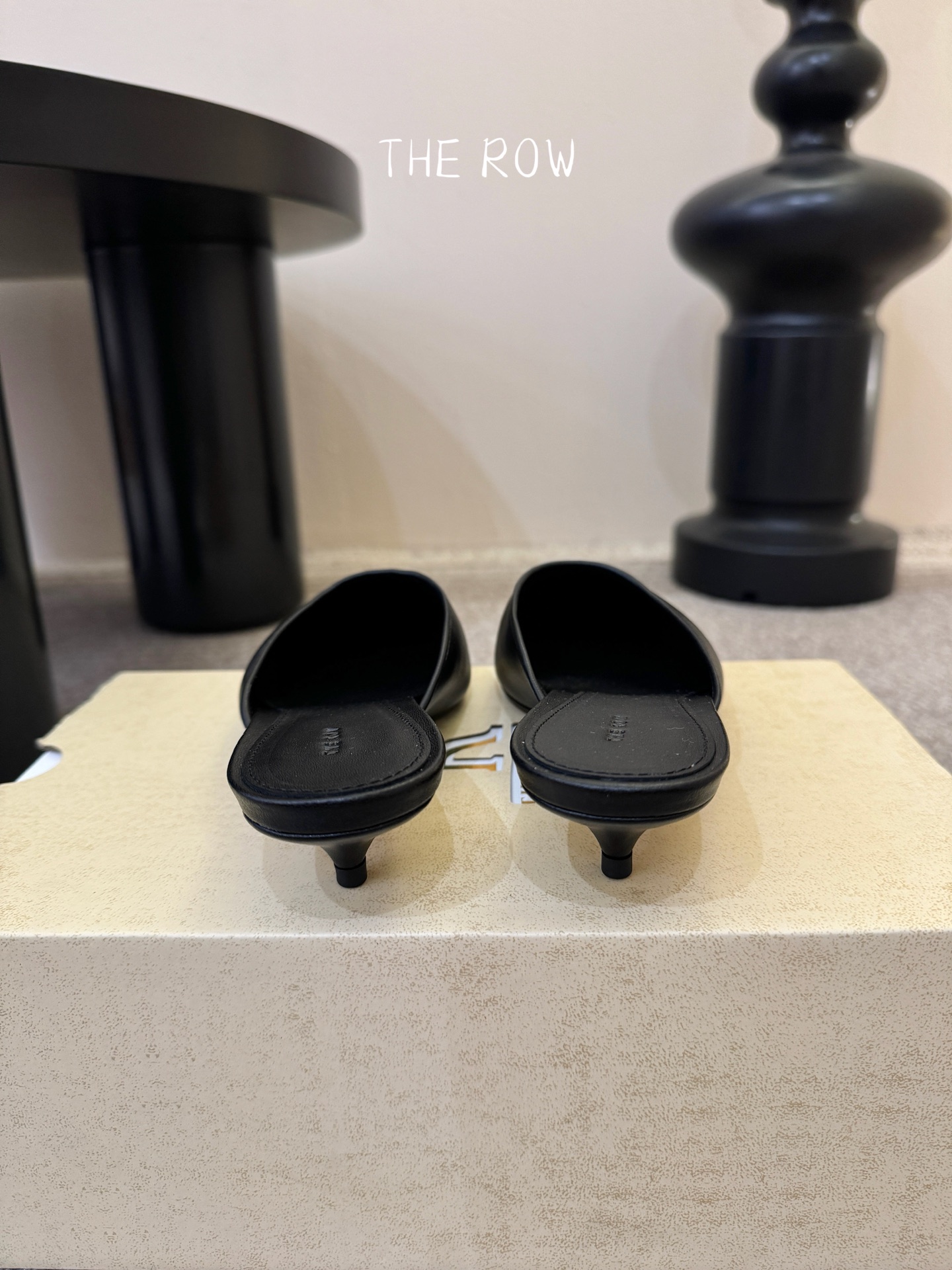 3.5cmThe row新款小众法式尖头性感单鞋女真皮玛丽珍单鞋这双简直就是年度梦中情鞋 年度必入高级感