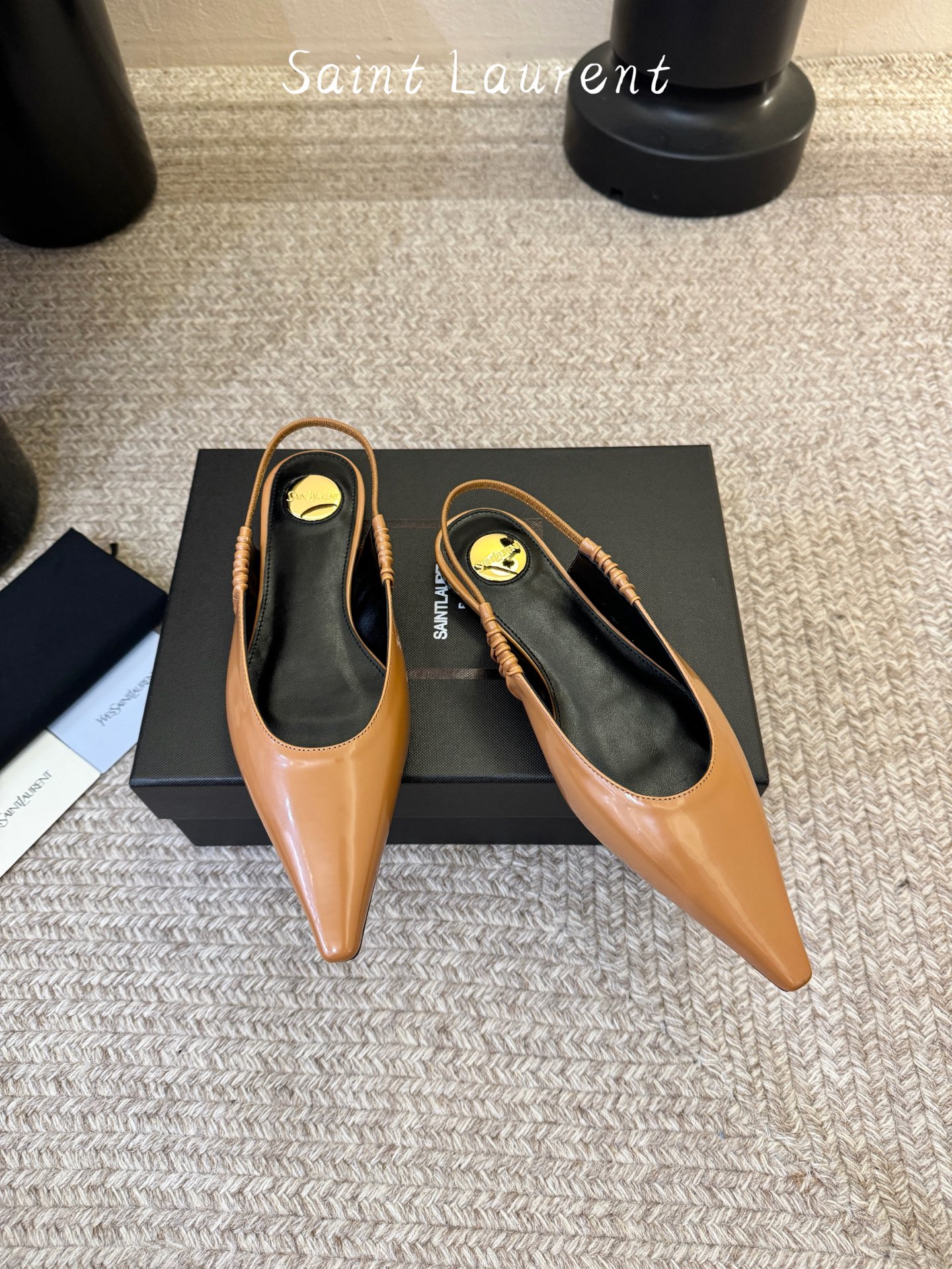 saint laurent 26ss ysl 尖头后空高跟鞋单鞋上脚特别稳，超跟脚，放心入！鞋跟是重新开