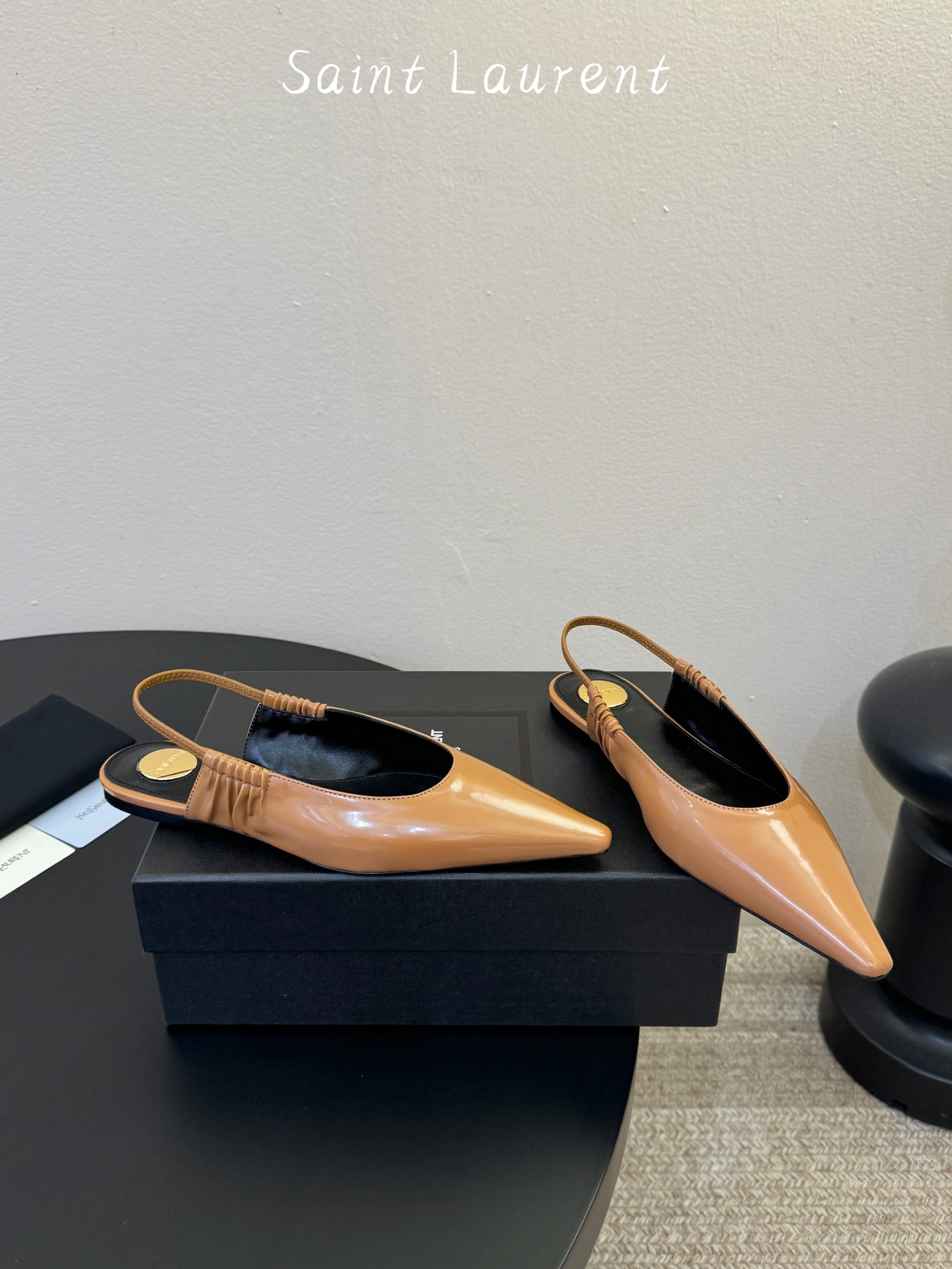 saint laurent 26ss ysl 尖头后空高跟鞋单鞋上脚特别稳，超跟脚，放心入！鞋跟是重新开