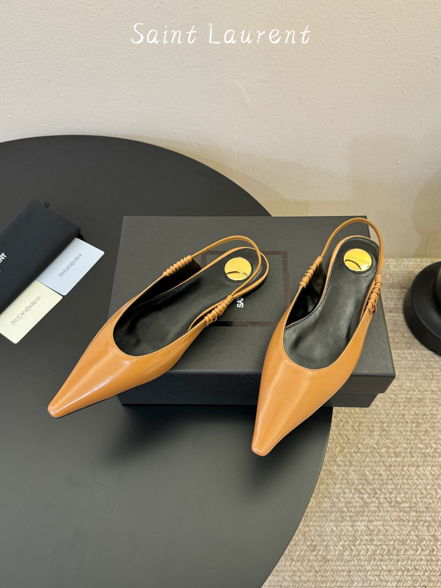 saint laurent 26ss ysl 尖头后空高跟鞋单鞋上脚特别稳，超跟脚，放心入！鞋跟是重新开