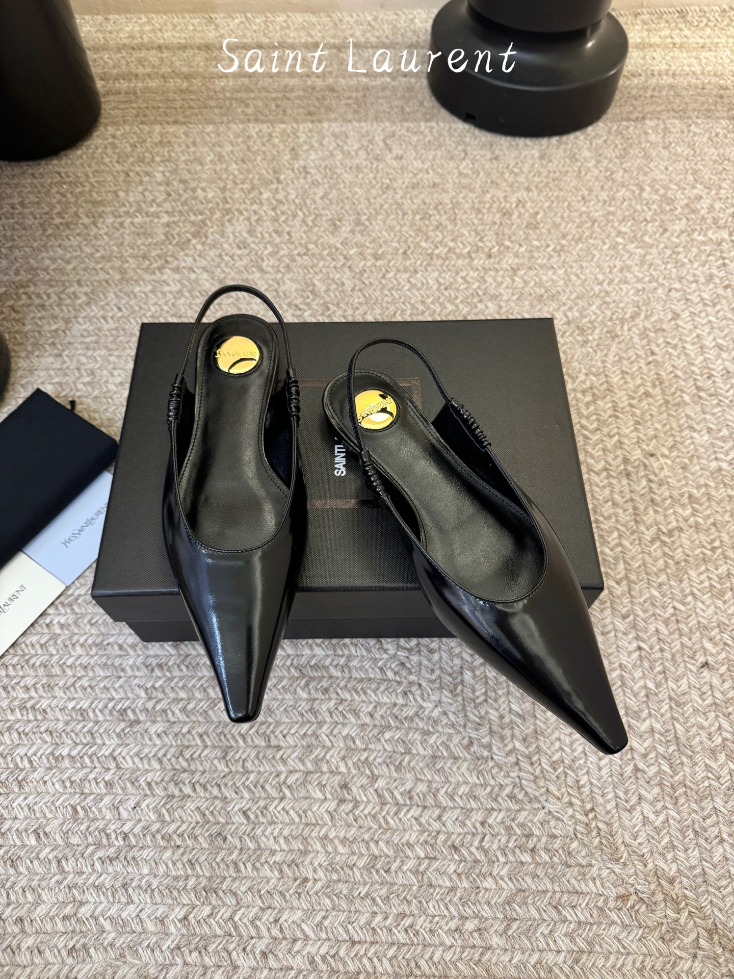 saint laurent 26ss ysl 尖头后空高跟鞋单鞋上脚特别稳，超跟脚，放心入！鞋跟是重新开