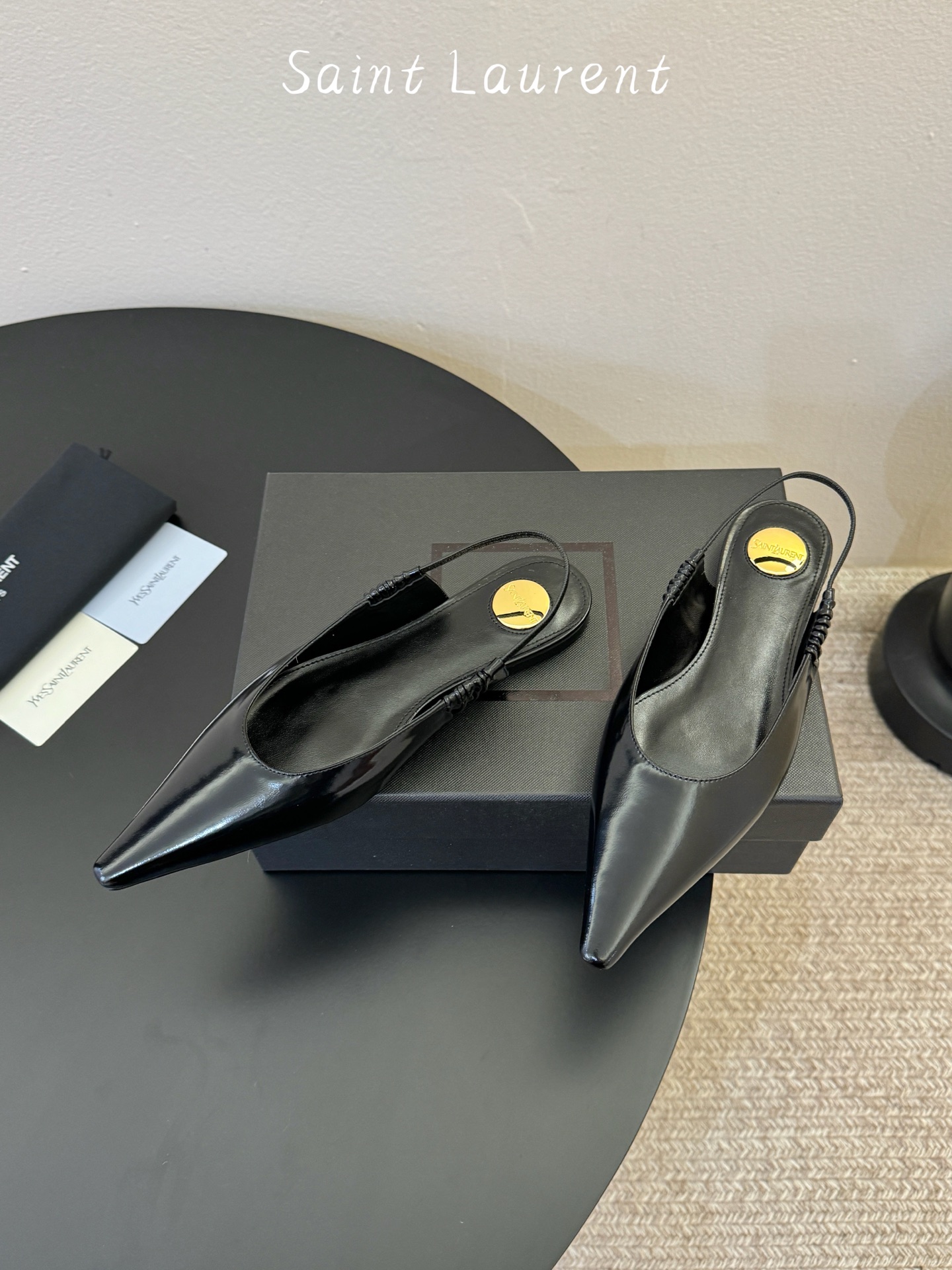 saint laurent 26ss ysl 尖头后空高跟鞋单鞋上脚特别稳，超跟脚，放心入！鞋跟是重新开