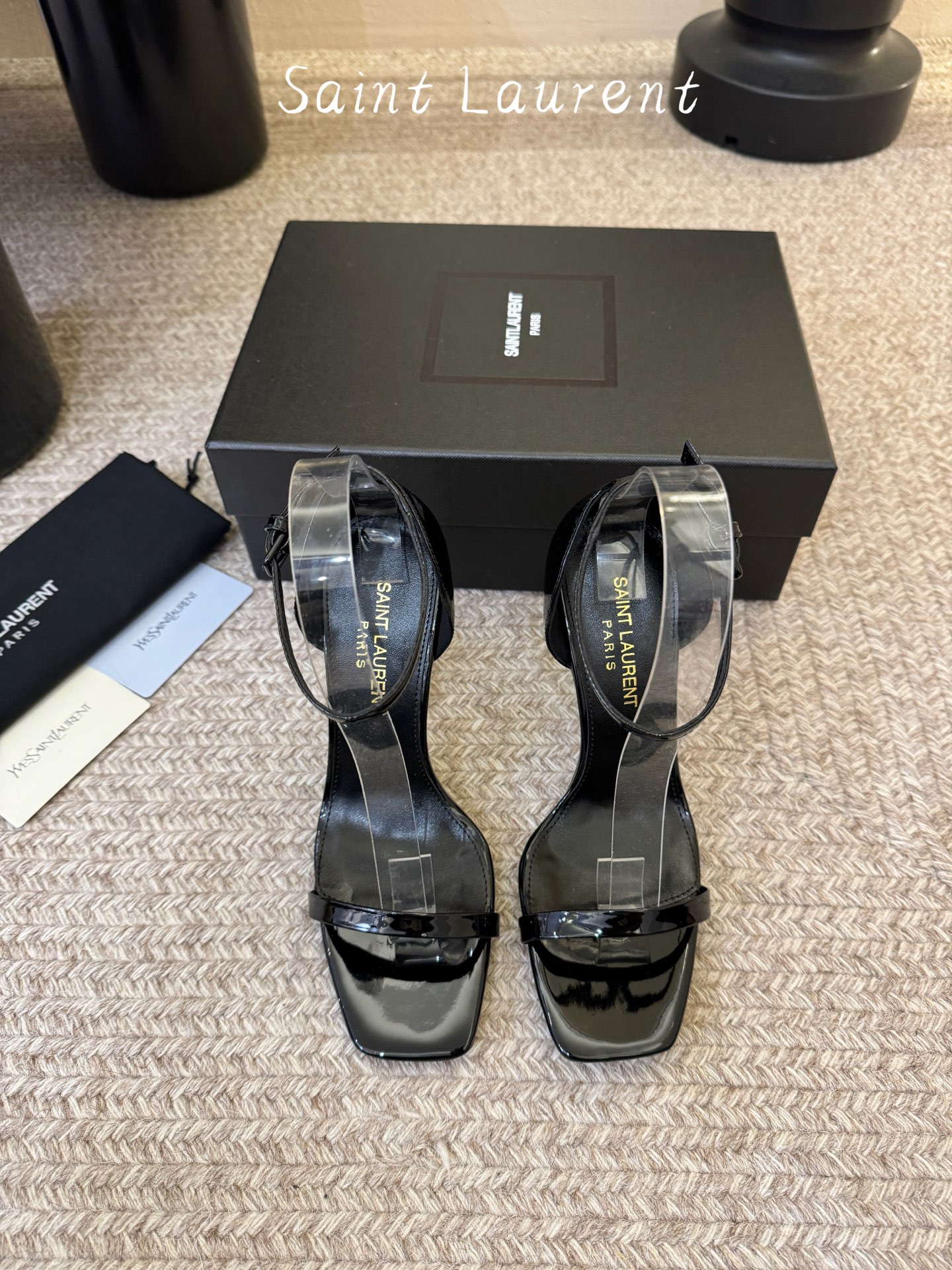 𝗦𝗔𝗜𝗡𝗧 𝗟𝗔𝗨𝗥𝗘𝗡*ysl 经典款高跟凉鞋 唯有YSL最懂女人心 不接受反驳 超级无敌女人味神器 