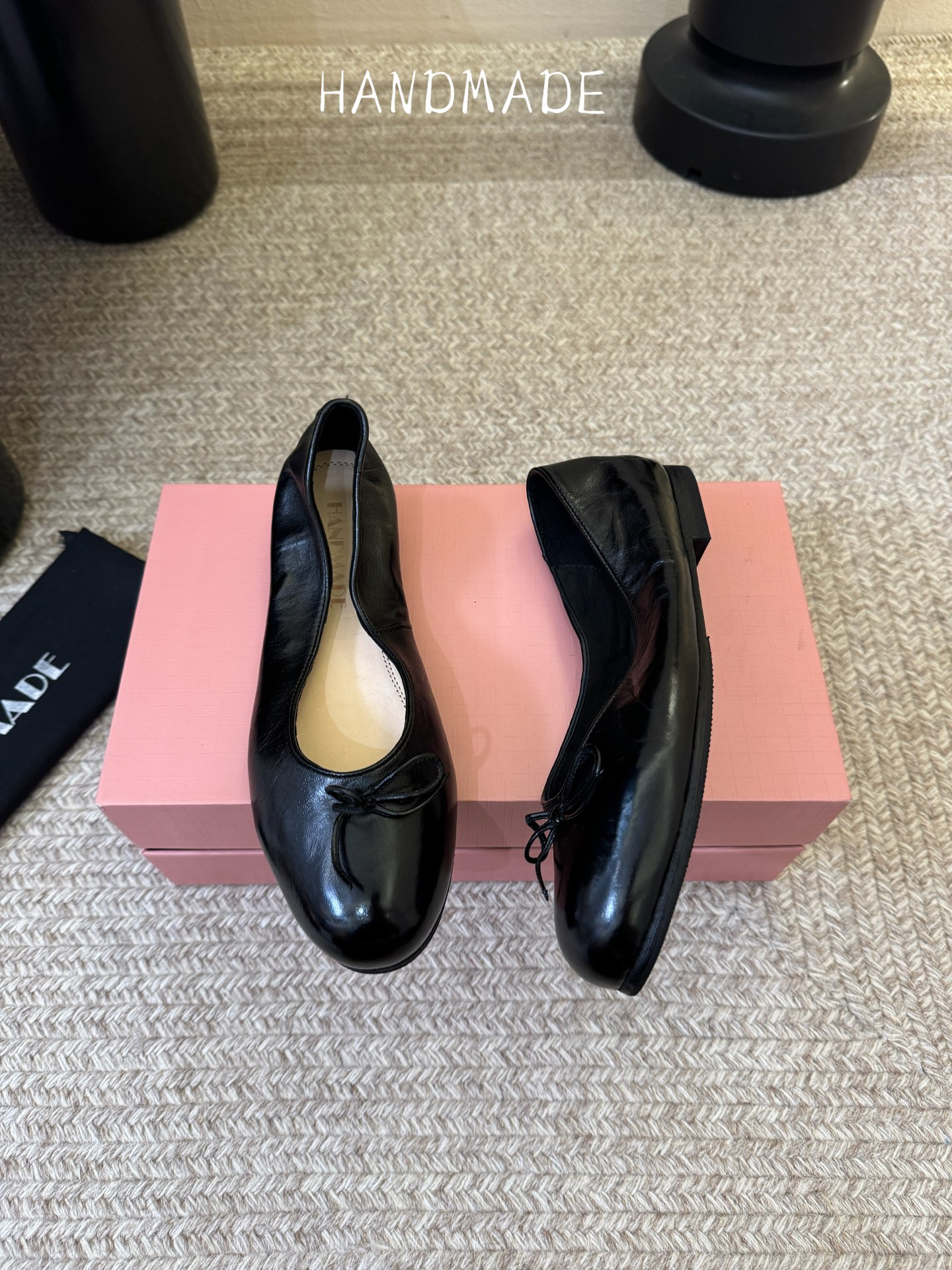顶级HANDMADE独家新品最高版本买手代购1:1完美复刻 平底凉鞋单鞋原版开模真皮鞋底 原版套楦鞋型很