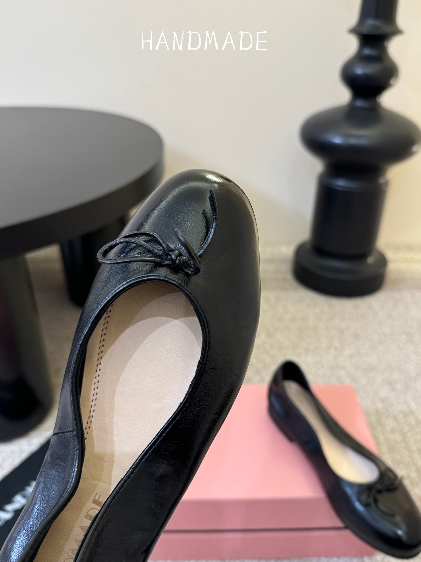 顶级HANDMADE独家新品最高版本买手代购1:1完美复刻 平底凉鞋单鞋原版开模真皮鞋底 原版套楦鞋型很