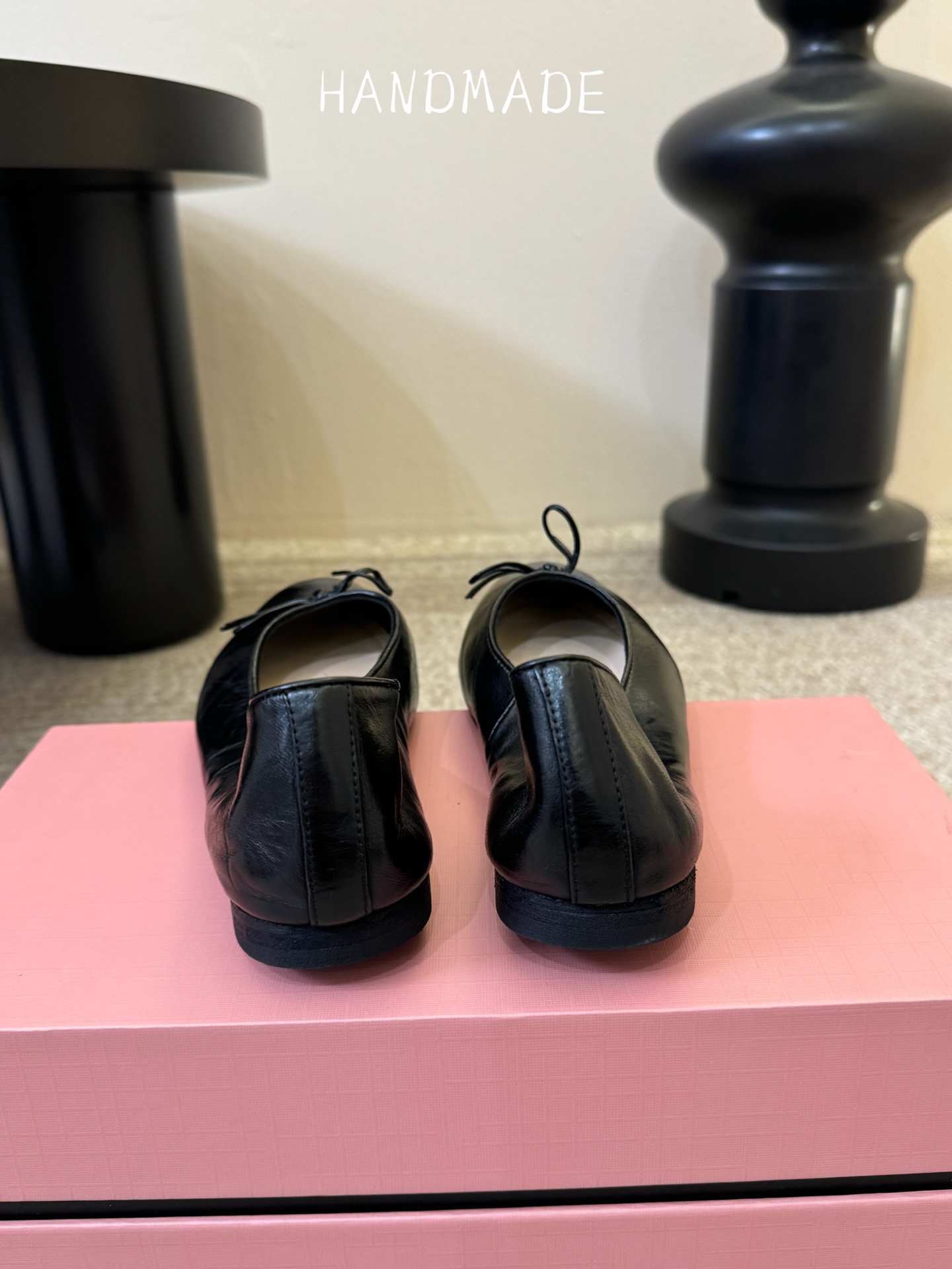 顶级HANDMADE独家新品最高版本买手代购1:1完美复刻 平底凉鞋单鞋原版开模真皮鞋底 原版套楦鞋型很