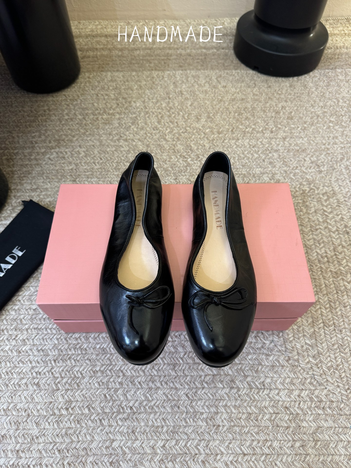 顶级HANDMADE独家新品最高版本买手代购1:1完美复刻 平底凉鞋单鞋原版开模真皮鞋底 原版套楦鞋型很