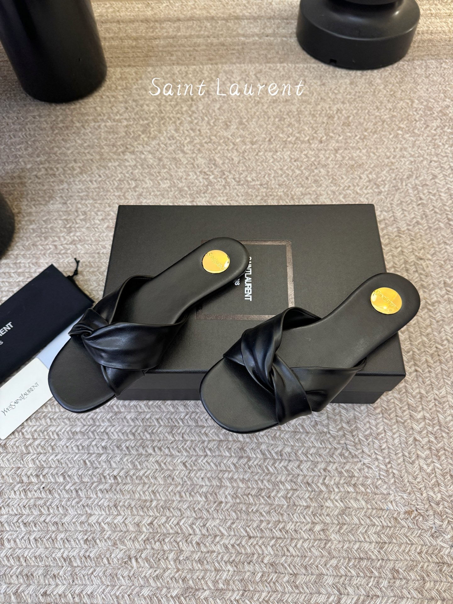 Saint Laurent / 圣罗兰Lee方头交叉拖 YSL姐姐的美丽尤物高跟鞋 又是人间圣罗兰 Ro