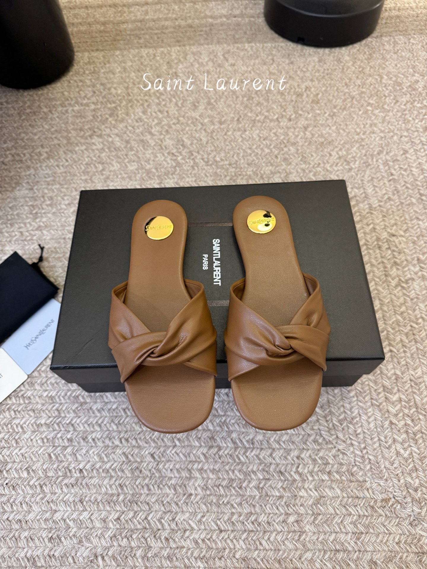 Saint Laurent / 圣罗兰Lee方头交叉拖 YSL姐姐的美丽尤物高跟鞋 又是人间圣罗兰 Ro