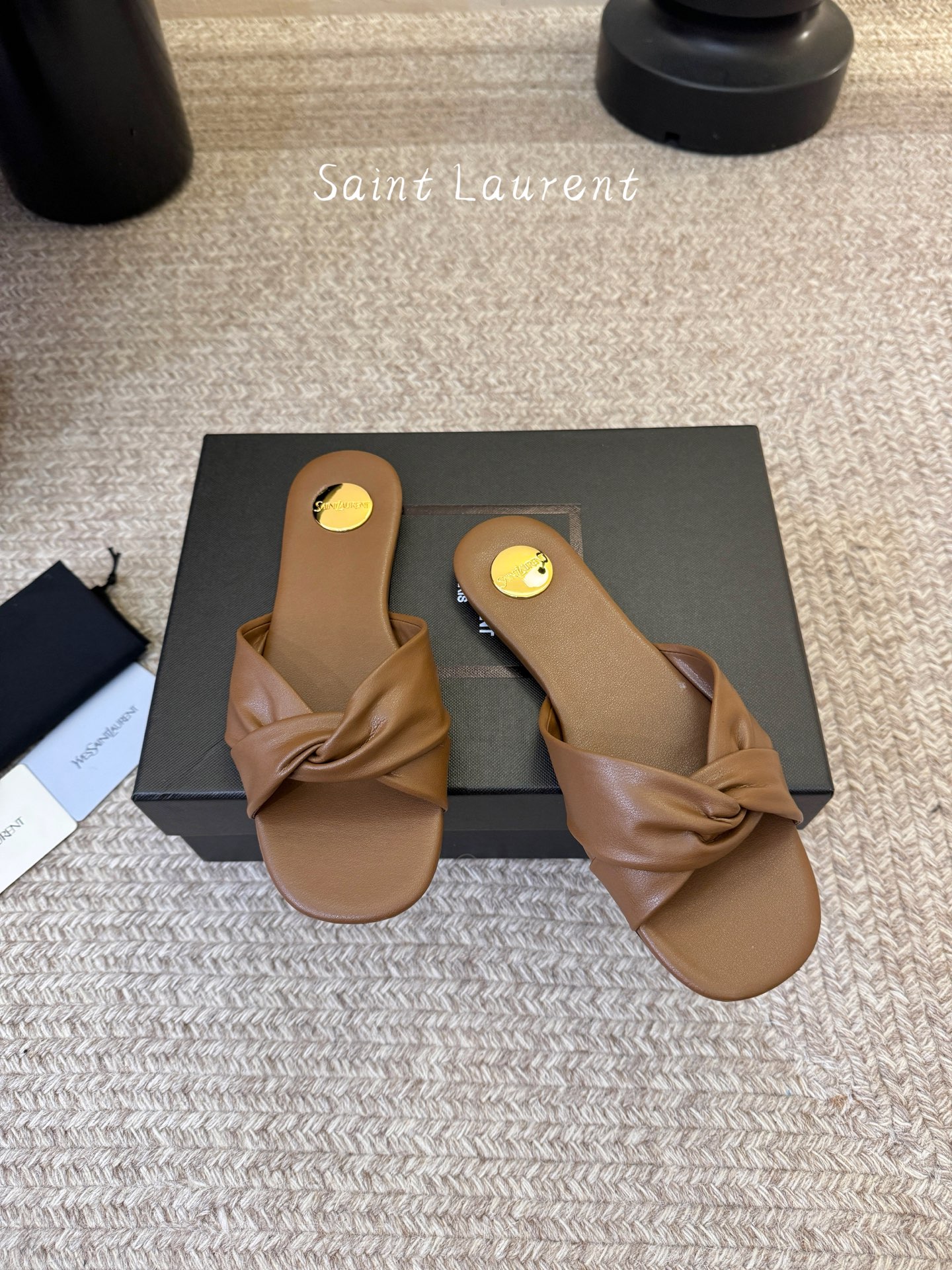 Saint Laurent / 圣罗兰Lee方头交叉拖 YSL姐姐的美丽尤物高跟鞋 又是人间圣罗兰 Ro