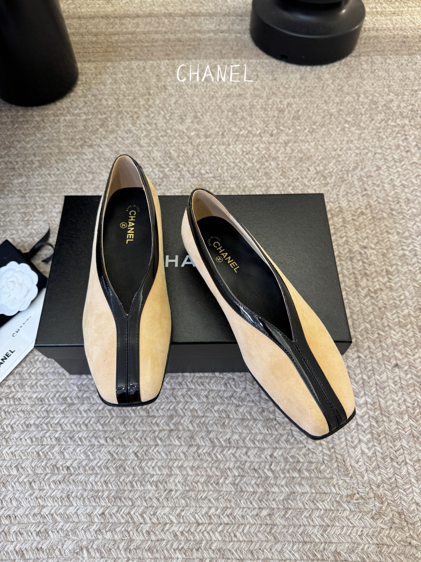 CHANE*2026香奈儿早春爆品编织玛丽珍包头单鞋妥妥的自留款！！比经典款Slingback舒服太多啦