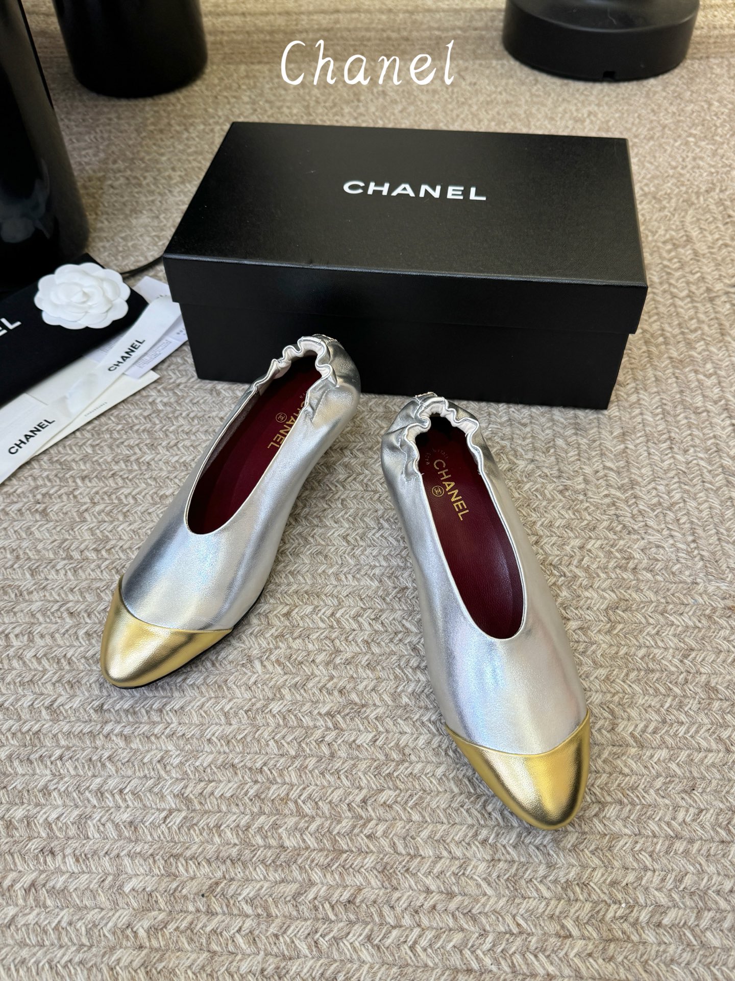CHANE*2026香奈早春爆品小跟鞋妥妥的自留款！！比经典款Slingback舒服太多啦！每个颜色上脚