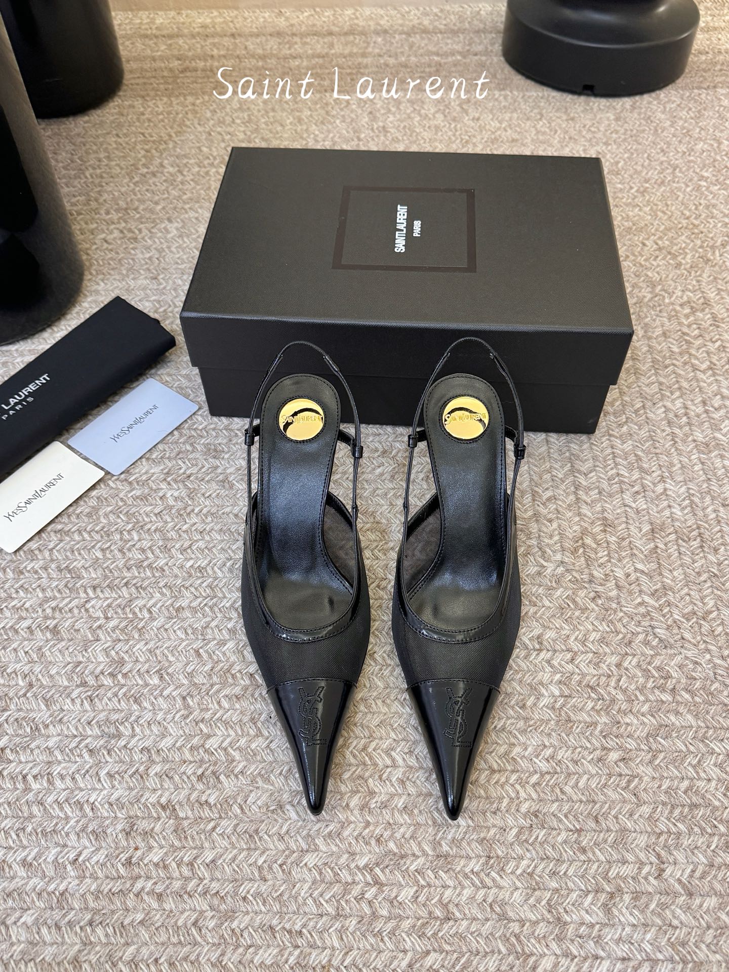 7.5cm Saint Laurent巴黎秀场同步更新豹纹小猫跟真的太好看啦Saint Laurent 