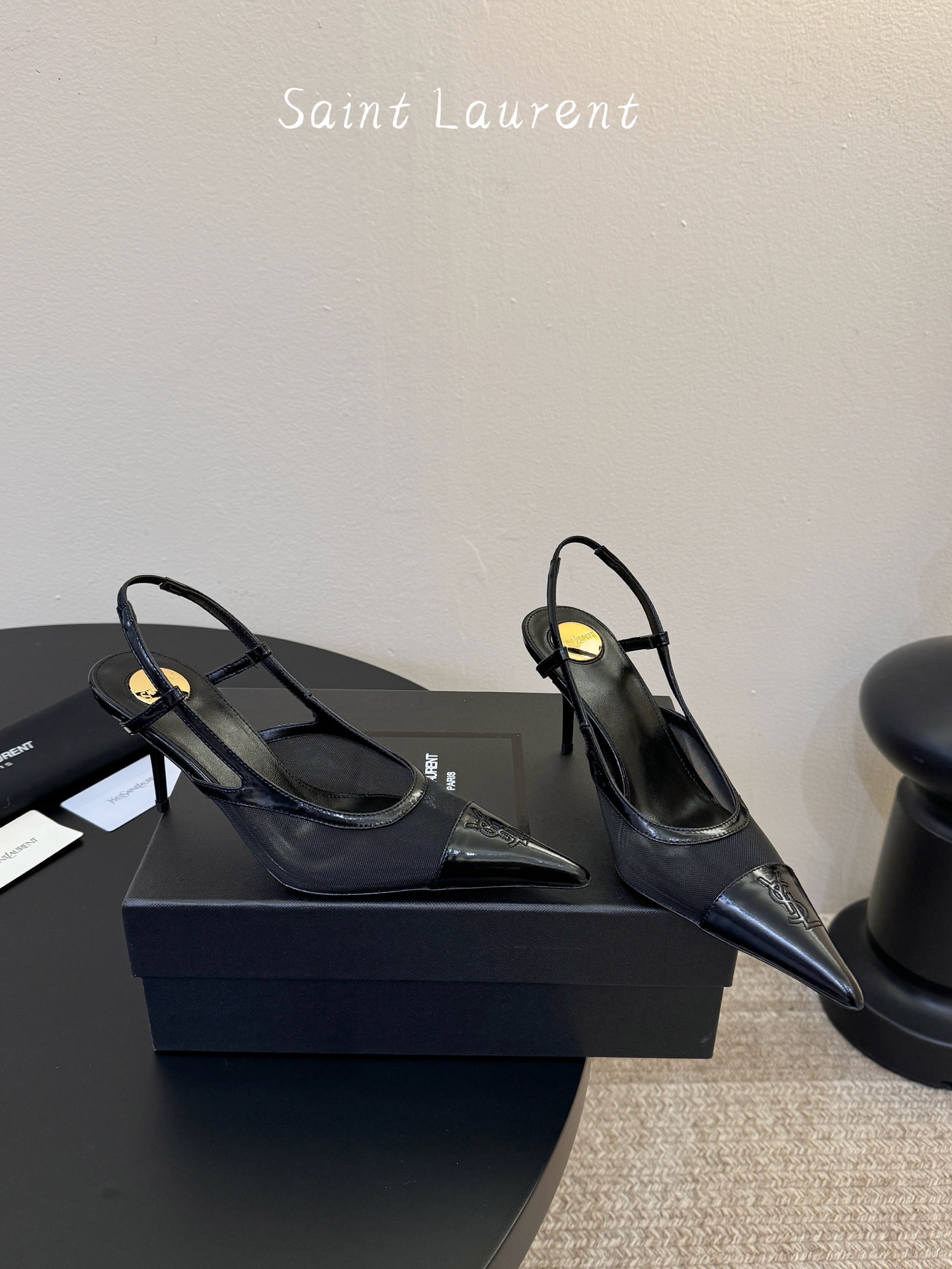 7.5cm Saint Laurent巴黎秀场同步更新豹纹小猫跟真的太好看啦Saint Laurent 