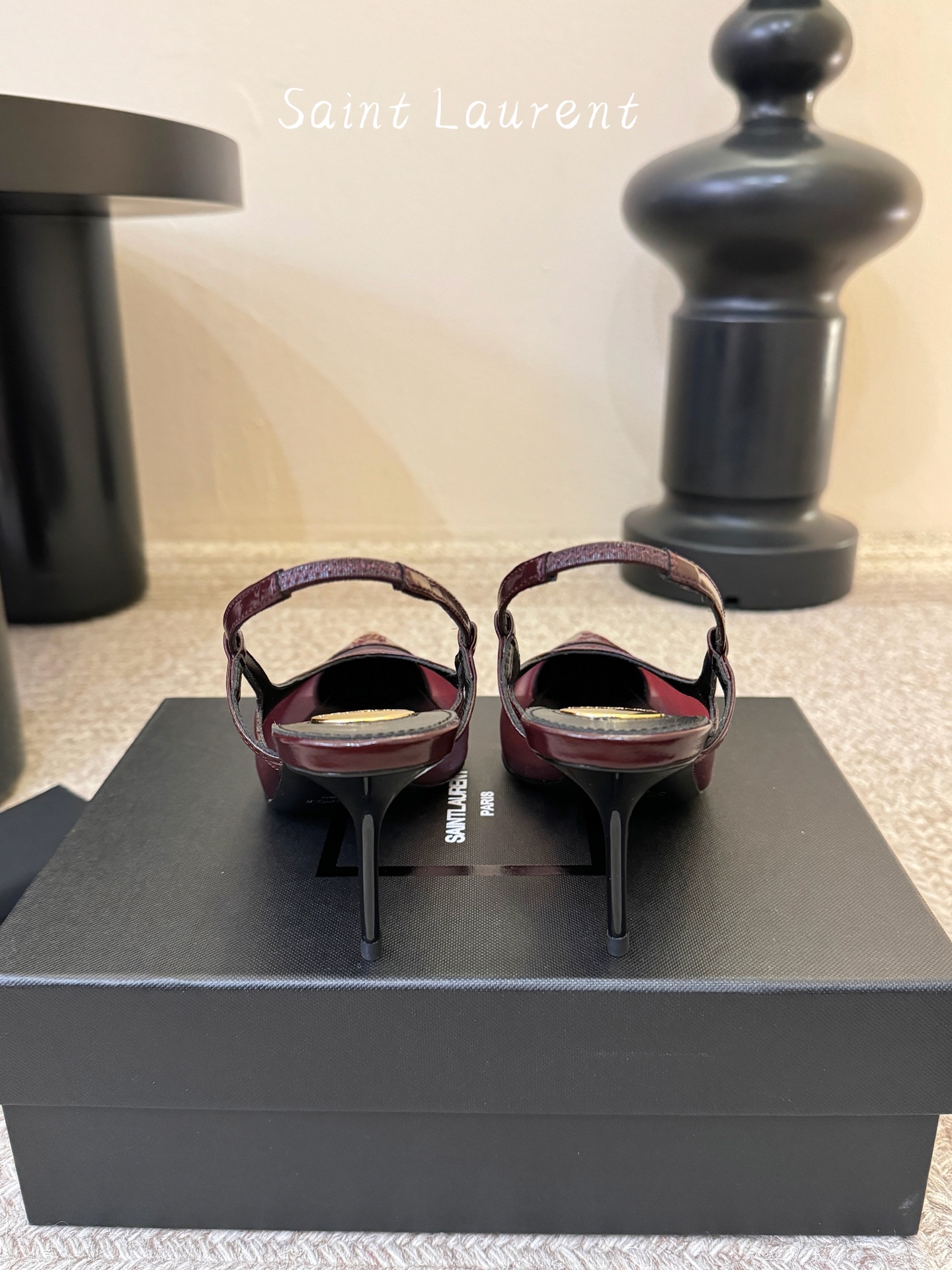 7.5cm Saint Laurent巴黎秀场同步更新豹纹小猫跟真的太好看啦Saint Laurent 
