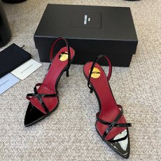 Saint Laurent / YSL圣罗兰金属字母logo高跟凉鞋YSL姐姐的美丽尤物高跟鞋 又是人间 Saint Laurent / YSL圣罗兰金属字母logo高跟凉鞋YSL姐姐的美丽尤物高跟鞋 又是人间