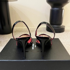 Saint Laurent / YSL圣罗兰金属字母logo高跟凉鞋YSL姐姐的美丽尤物高跟鞋 又是人间 Saint Laurent / YSL圣罗兰金属字母logo高跟凉鞋YSL姐姐的美丽尤物高跟鞋 又是人间