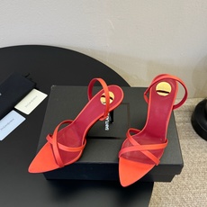 Saint Laurent / YSL圣罗兰金属字母logo高跟凉鞋YSL姐姐的美丽尤物高跟鞋 又是人间 Saint Laurent / YSL圣罗兰金属字母logo高跟凉鞋YSL姐姐的美丽尤物高跟鞋 又是人间