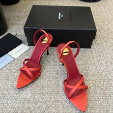 Saint Laurent / YSL圣罗兰金属字母logo高跟凉鞋YSL姐姐的美丽尤物高跟鞋 又是人间 Saint Laurent / YSL圣罗兰金属字母logo高跟凉鞋YSL姐姐的美丽尤物高跟鞋 又是人间
