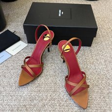 Saint Laurent / YSL圣罗兰金属字母logo高跟凉鞋YSL姐姐的美丽尤物高跟鞋 又是人间 Saint Laurent / YSL圣罗兰金属字母logo高跟凉鞋YSL姐姐的美丽尤物高跟鞋 又是人间