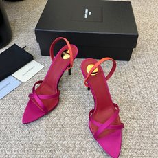 Saint Laurent / YSL圣罗兰金属字母logo高跟凉鞋YSL姐姐的美丽尤物高跟鞋 又是人间 Saint Laurent / YSL圣罗兰金属字母logo高跟凉鞋YSL姐姐的美丽尤物高跟鞋 又是人间