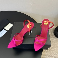 Saint Laurent / YSL圣罗兰金属字母logo高跟凉鞋YSL姐姐的美丽尤物高跟鞋 又是人间 Saint Laurent / YSL圣罗兰金属字母logo高跟凉鞋YSL姐姐的美丽尤物高跟鞋 又是人间