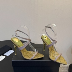 Saint Laurent / YSL圣罗兰金属字母logo高跟凉鞋YSL姐姐的美丽尤物高跟鞋 又是人间 Saint Laurent / YSL圣罗兰金属字母logo高跟凉鞋YSL姐姐的美丽尤物高跟鞋 又是人间