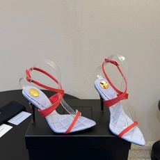 Saint Laurent / YSL圣罗兰金属字母logo高跟凉鞋YSL姐姐的美丽尤物高跟鞋 又是人间 Saint Laurent / YSL圣罗兰金属字母logo高跟凉鞋YSL姐姐的美丽尤物高跟鞋 又是人间