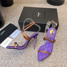 Saint Laurent / YSL圣罗兰金属字母logo高跟凉鞋YSL姐姐的美丽尤物高跟鞋 又是人间 Saint Laurent / YSL圣罗兰金属字母logo高跟凉鞋YSL姐姐的美丽尤物高跟鞋 又是人间