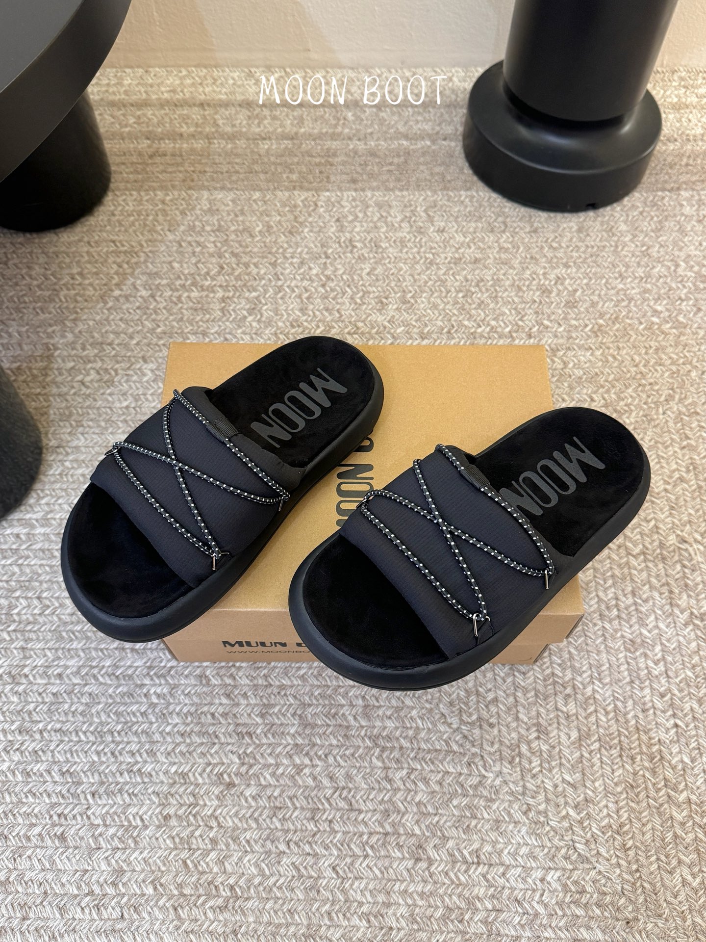 MOoNBOOT 高奢夏季新款凉鞋 厚底增高气质沙滩凉鞋 原版购入开发 。无法抗拒的精致！尺码：35-3
