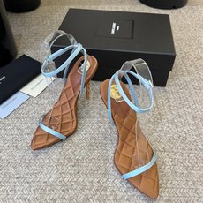 Saint Laurent / YSL圣罗兰金属字母logo高跟凉鞋YSL姐姐的美丽尤物高跟鞋 又是人间 Saint Laurent / YSL圣罗兰金属字母logo高跟凉鞋YSL姐姐的美丽尤物高跟鞋 又是人间