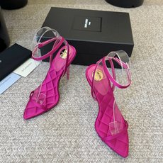 Saint Laurent / YSL圣罗兰金属字母logo高跟凉鞋YSL姐姐的美丽尤物高跟鞋 又是人间 Saint Laurent / YSL圣罗兰金属字母logo高跟凉鞋YSL姐姐的美丽尤物高跟鞋 又是人间