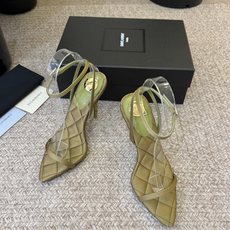 Saint Laurent / YSL圣罗兰金属字母logo高跟凉鞋YSL姐姐的美丽尤物高跟鞋 又是人间 Saint Laurent / YSL圣罗兰金属字母logo高跟凉鞋YSL姐姐的美丽尤物高跟鞋 又是人间