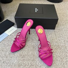 Saint Laurent / YSL圣罗兰金属字母logo高跟凉鞋YSL姐姐的美丽尤物高跟鞋 又是人间 Saint Laurent / YSL圣罗兰金属字母logo高跟凉鞋YSL姐姐的美丽尤物高跟鞋 又是人间
